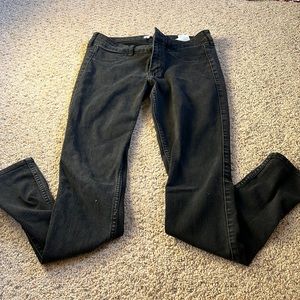 Hollister black skinny jeans